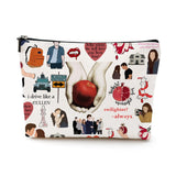 Twilight Merch Makeup Bag Cosmetic Bag Vampire Merch Edward Vampire Gift TV Show Inspired Gifts for Girls Vampire Lover Edward B
