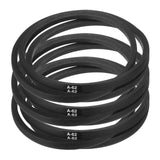 uxcell 3pcs A62 or 4L640 Classic Wrapped Rubber V-Belt, 62(1575mm) Inside Circumference, A Profile V Belt
