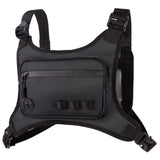 Running Chest Pack for Men Women: Outdoor Sports Lightweight Front Vest Bag - Water Resistant Built-In Phone Holder for Cycling 