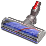 Upgrade Anti-Tangle Replacement Vacuum Head for Dyson V7, V8, Cyclone V10, V11, V15 Cordless Vacuum Cleaners, Quick Release Moto