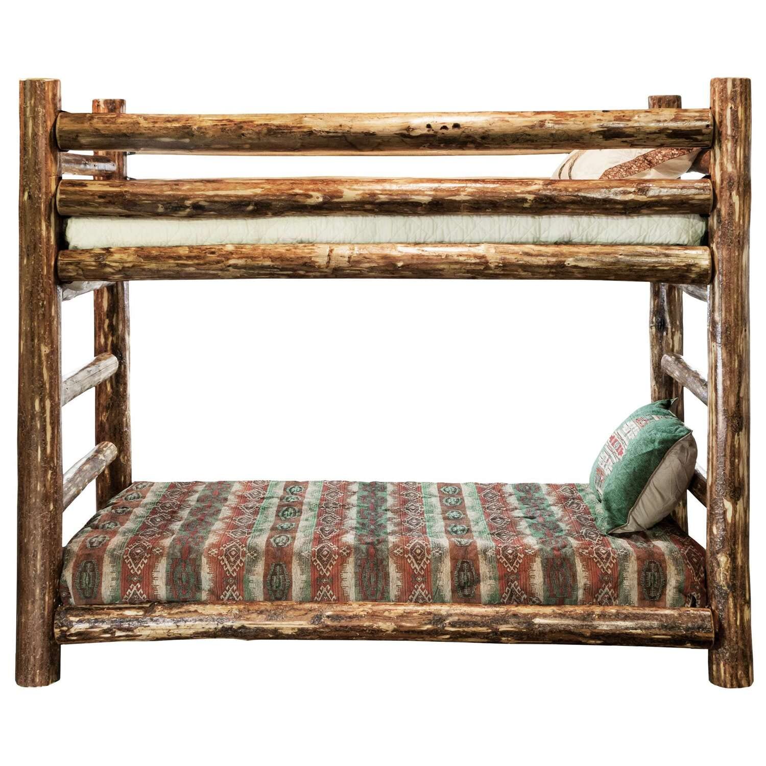 Montana Woodworks Glacier Country Collection Twin Over Twin Bunk Bed