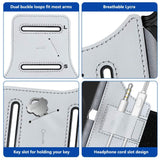 VUP Running Armband 360Rotatable for iPhone 14/13/Pro Max/Pro/Mini/12/11/SE/Xs/XR/X/8/7/Plus, Fits All 4-6.7 Inch Smartphones, w