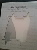 The Scriptures Large Print 25th Anniversary Duotone Silver Bible