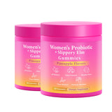 BURMINY Her Juicy Feminine Probiotics Gummies, Premium Feminine Balance Probiotics with Slippery Elm for Womens pH Balance and 