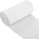 EBOOT 1 Pcs Elastic Spool (6 Inch X 5 Yard,White)