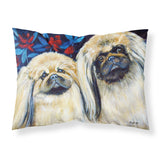 Caroline'S Treasures 7193Pillowcase What A Pair Of Pekingese Moisture Wicking Fabric Standard Pillowcase, Large, Multicolor