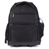 Targus Default Category Rolling Backpack, Black, 15.6