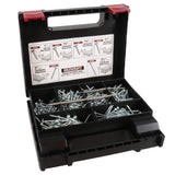 Milescraft 5200 Pocket Screw Kit 700 Pieces T20 Pocket Hole Zinc Coated Screw Kit with 6 sizes of screws, 3in and 6in T20 Torx 