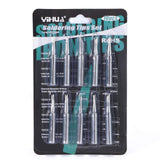 YIHUA #1201 Lead-Free Pre-Tinned Soldering Iron Tips 10PCS assortment in a set Compatible with YIHUA Soldering Stations and Iron