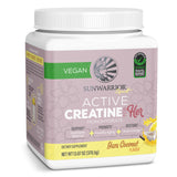 Sunwarrior Creatine Monohydrate Powder for Women | Muscle Building Pre Workout Vegan Keto Friendly Micronized & Easily Mixes 300