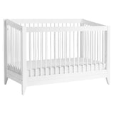 Babyletto Sprout 4-in-1 Convertible Crib with Toddler Bed Conversion Kit in White, Greenguard Gold Certified