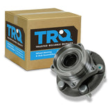 TRQ Front Left Right Wheel Hub Bearing Assembly Driver Passenger Side Compatible with 2004-2009 Toyota Prius