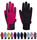 ChinFun Horse Riding Glove Equestrian Gloves Kids for Boys Girls Horseback Riding Gloves Grip for Youth Children Riding Sports B