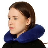 Travel360 Degree Memory Foam Neck Pillow Travel Pillow For Car, Train, Bus, Flight Shoulder & Neck Support Travelling Access