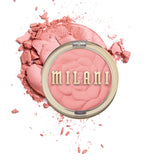 Milani Rose Blush, Powder Blush for Cheeks, Cruelty Free Makeup - Shape, Contour & Highlight Face for a Natural Matte Finish -Te