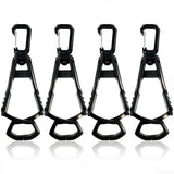 4Pcs Glove Clips for Work Glove Holders, Powerful Bite Glove Holder for Belt and Pants, Prevent Loss and Free Hands Glove Clip, 