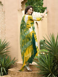Gosriki Women'S Rayon Blend Straight Printed Kurta With Pant & Dupatta (Kerul Yellow-Gs_L_Yellow_Large),Yellow,,B0CGD7JCB9
