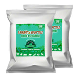 LuckyQworms Dried Black Solidier Fly Larvae 22LBS, 85X More Calcium Than Mealworms High-Protein BSF Larvae Chicken Treats Non-GM