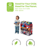 Delta Children 6-Bin Toy Storage Organizer, Spider-Man