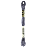 DMC 117317 Mouline Stranded Cotton Six Strand Embroidery Floss Thread, Pewter Gray, 8.7Yard