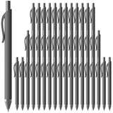 JIMMIDDA Gel Pens Black 0.7mm - 44 Pack Retractable Quick-Drying for Journaling