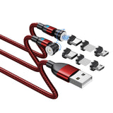 BITHAI Magnetic Charging Cable [2 Pack] - Magnetic Type C Charger, Compatible with All Smartphones (1.6ft/1.6ft)