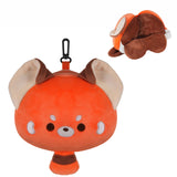 Vea Kids Pillow With Eye Mask Fox Design, Plush Travel Pillow For Kids, Lightweight Sleeping Pillow With Eye Mask
