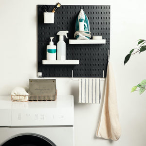 Keepo Pegboard Combination Kit, 4 Pegboards and 14 Accessories Modular Hanging for Wall Organizer, Crafts Organization, Ornament