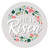 Big Dot of Happiness Religious Easter Christian Holiday Party Circle Sticker Labels 24 Count