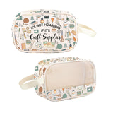 G2TUP Crafter Gift It's Not Hoarding If It's Craft Supplies Makeup Bag Crafting Lover Cosmetic Bag Sewing Lover Gift (Craft Supp