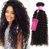 ISEE Hair 9A Grade Mongolian Kinky Curly Hair Extension Virgin Human Hair Weaving 3 Bundles Kinky Curly Virgin Hair 100% Human H