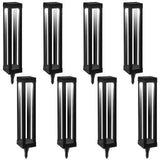 Solar Floor Lamps Outdoor Decor Lanterns Waterproof Deck Lights for Outside