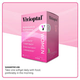 Vivioptal Women, 90 Capsules, CoQ10 & Omega-3, Multivitamin & Multimineral, Gluten Free, German Formula
