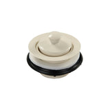 JR Products 95115 Strainer with Pop-Up Stopper - Parchment