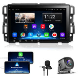 4+64 Android 13 Car Stereo Radio for Chevy Silverado Impala GMC Sierra Buick Enclave 2007-2012, 8 IPS Touch Screen Car Radio Bu