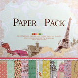Qatalitic Pattern Design Printed Papers for Art & Craft (VS12004), Size: 12 X 12 Inch for Greeting Cardmaking & Project Book Mak