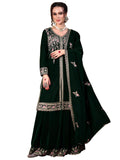 Libas Women'S Velvet Kurta Set (48780O_Green