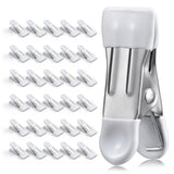 Clothes Pins Heavy Duty Out Door 30 Pack,Chip Clips 2.17 Inch, Bag Clips, Clothespins,Chip Clips Bag Clips Food Clips for Laundr