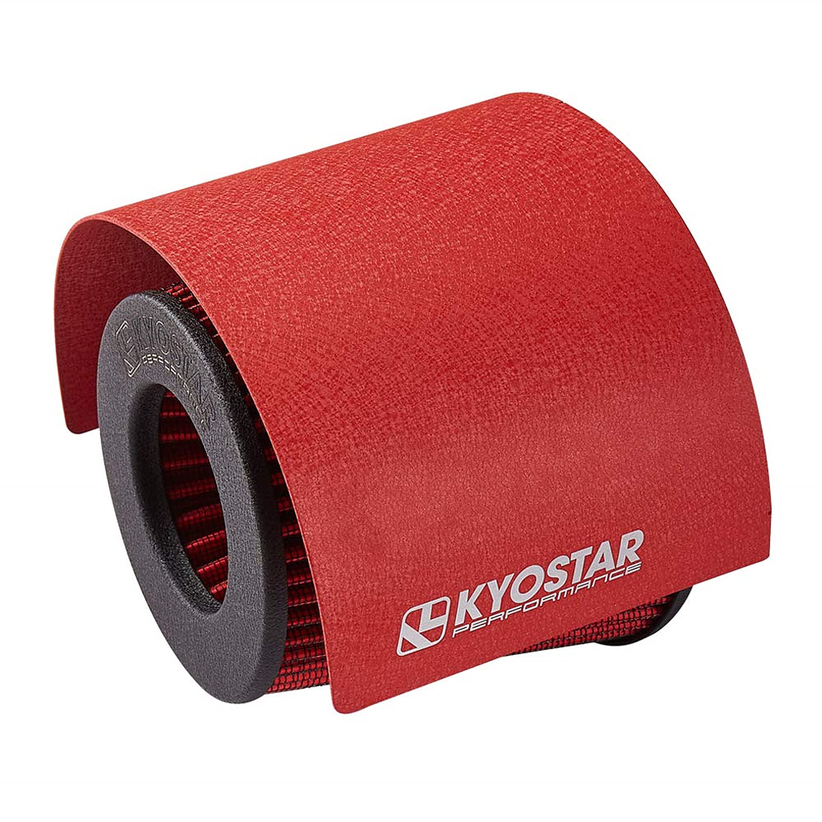 Kyostar Universal Steel Air Filter Heat Shield Cover Burning Air Intake Filter Cover for 2.5-3.5 Cone Filter (Red)