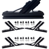 (8Sets) 4 Set 45 Degree with 4 Set 135 Degree Angle 2020 Series Aluminum Extrusion Profile Accessories