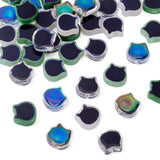 Sparkeads 40Pcs Crystal Mood Beads Temperature Sensing Color Changing Glass European Cat Beads Cute Animal Shape Spacer Bead Two