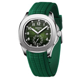 Nibosi Green Dial & Band Watches For Men Fashion Business Casual Men'S Watch Waterproof Chronograph Date Men Wrist Watch Stainle