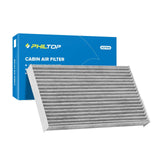 PHILTOP Cabin Air Filter, Replacement for CF11177, Leaf(2011-2023), Sentra(2013-2019), Juke(2011-2017), Cube(2009-2014), Premium