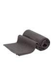 Manduka eQua Yoga Hand Towel - Quick Drying Microfiber, Lightweight, Yoga Accessories Easy for Travel, 16 Inch (40cm), Thunder G