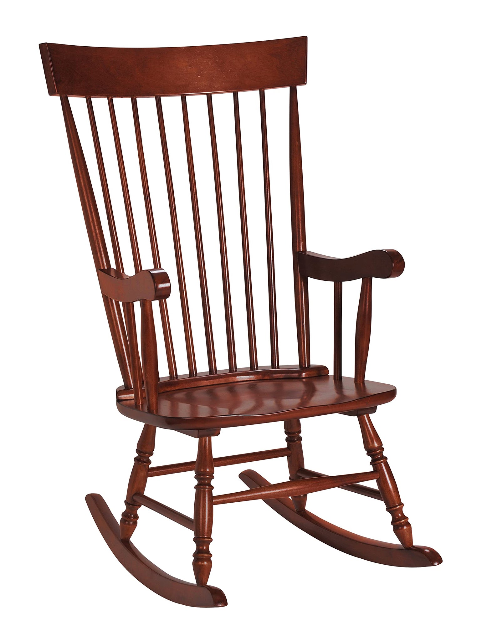 Gift Mark Adult Rocking Chair, Cherry