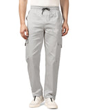 Toplot Cotton Multi-Pocket Cargo Pant For Men (Men-Up-Cargo-5178-Silver-40),Silver,40,B0D2NWTM7S