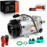 A-Premium Air Conditioner AC Compressor with Clutch Compatible with Hyundai Elantra 2.0L 2017-2020