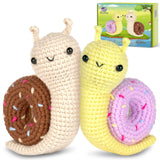 Crochetta Crochet Kit for Beginner, Crochet Starter Kit w Step-by-Step Video Tutorials, Learn to Crochet Kits for Adults, DIY Kn