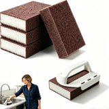 Magic Emery Cleaning Sponge Nano Carborundum Sponge Scrub Pad Pot Scrubber for Removing Rust Cleaning Pots and Pans