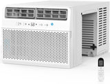 Electactic Window Air Conditioner, 10000 BTU Window AC Unit, Cooling Room 450sq.ft, Fast Cooling, 24H Timer,Dehumidifier Mo, Ene